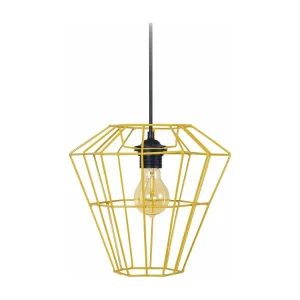 Suspensão TOSEL TRIBERG cerâmica cônico argila D16,5 x H75 cm