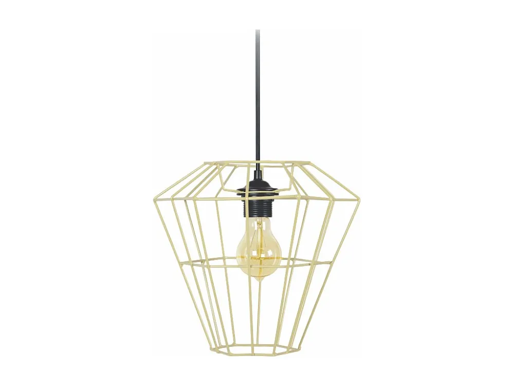 Suspensão TOSEL TRIBERG cerâmica cônico branco D16,5 x H75 cm