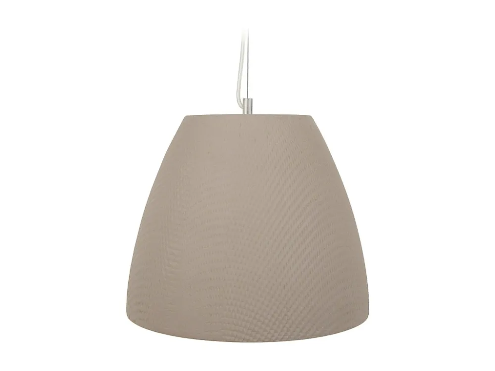 Suspensão TOSEL TROFA metálico cúpula azul acinzentado D32 x H75 cm
