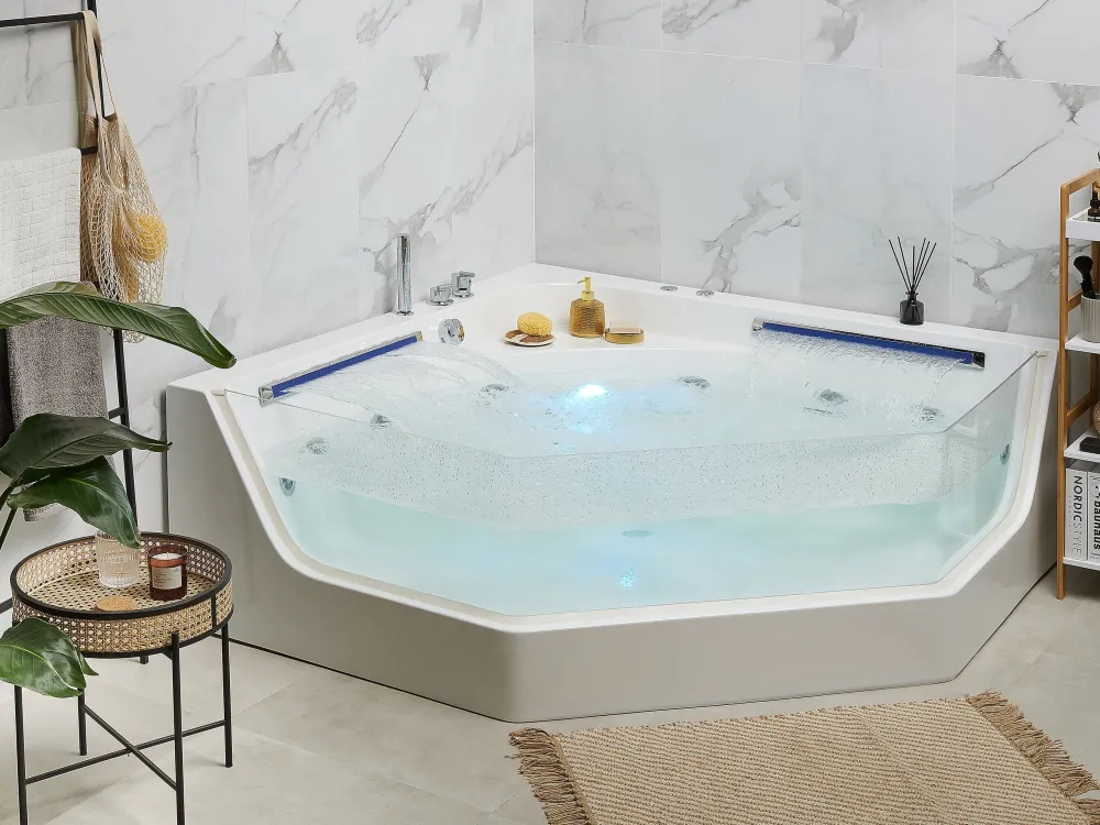 Whirlpool Bath LED 2110 x 1500 mm Neve CACERES