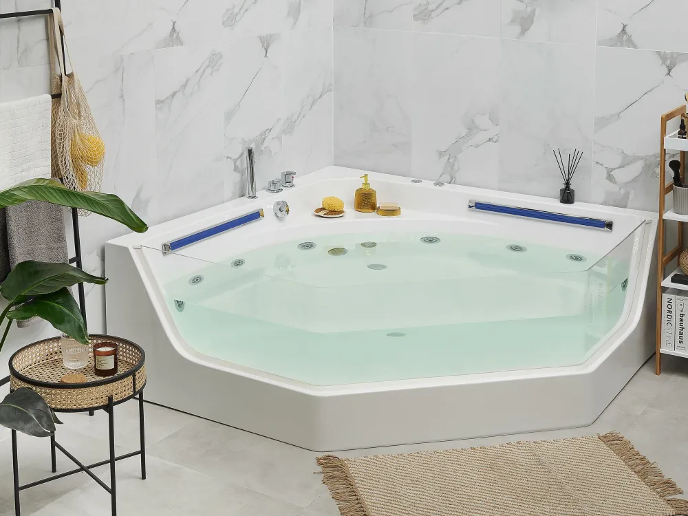 Whirlpool Bath LED 2110 x 1500 mm Neve CACERES