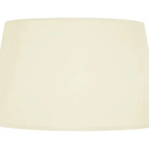 Abajur TOSEL SYMPHONIE tecido cônico AMARELO D30 x H50 cm