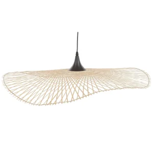 Bamboo Pendant Lamp 80 cm Light Wood FLOYD
