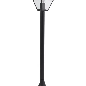 Candeeiro de jardim Bollard preto 94 cm GOSABA para Fachada