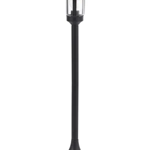 Candeeiro de jardim Bollard preto 98 cm TIZU