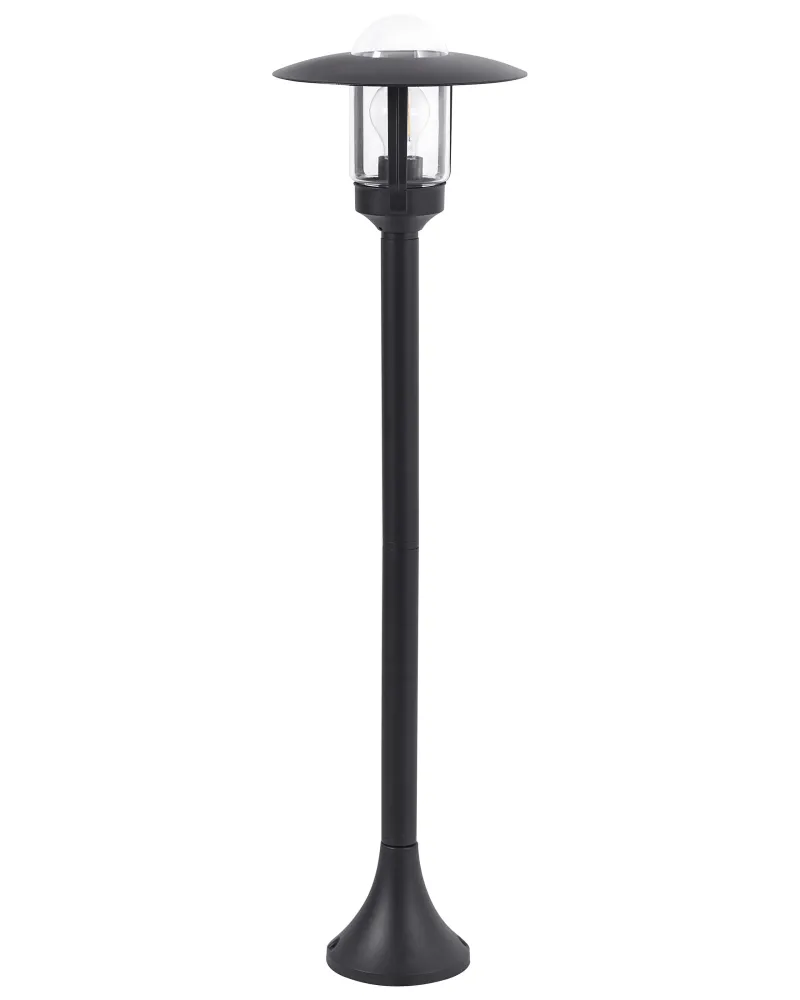 Candeeiro de jardim Bollard preto 98 cm TIZU