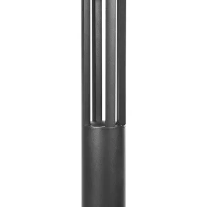 Candeeiro LED de jardim Bollard 60 cm preto PAYETTE