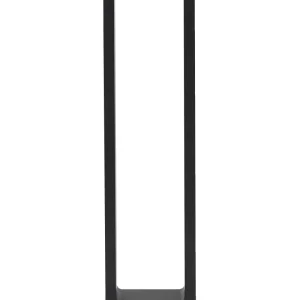 Candeeiro LED de jardim Bollard preto 60 cm PERDIDO