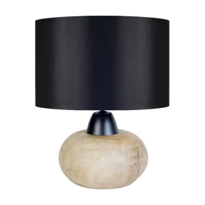 Candeeiro de mesa TOSEL LAM. ZURICK metálico cônico branco D27 x H43 cm