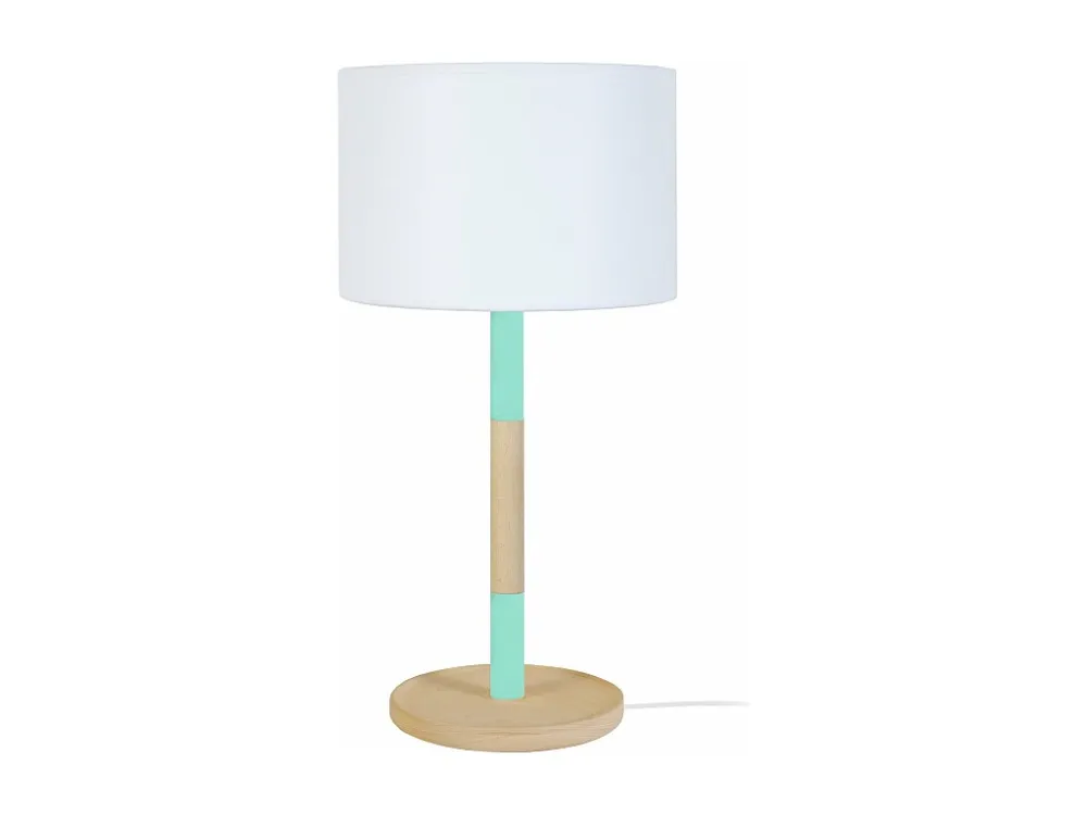 Candeeiro de mesa TOSEL TÉTRAÈDRE B madeira geométrico madeira puro D35 x H35 cm