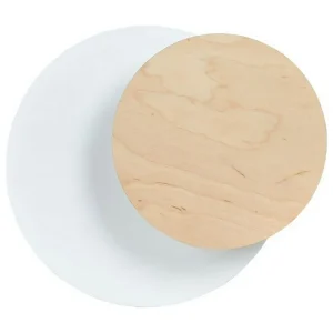Candeeiro de Parede Circle, Branco, 22x20x13 cm, EPIKASA
