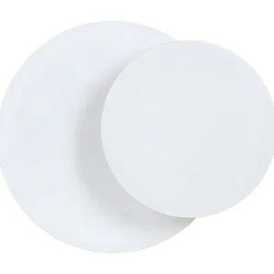 Candeeiro de Parede Circle, Branco, 22x20x13 cm, EPIKASA