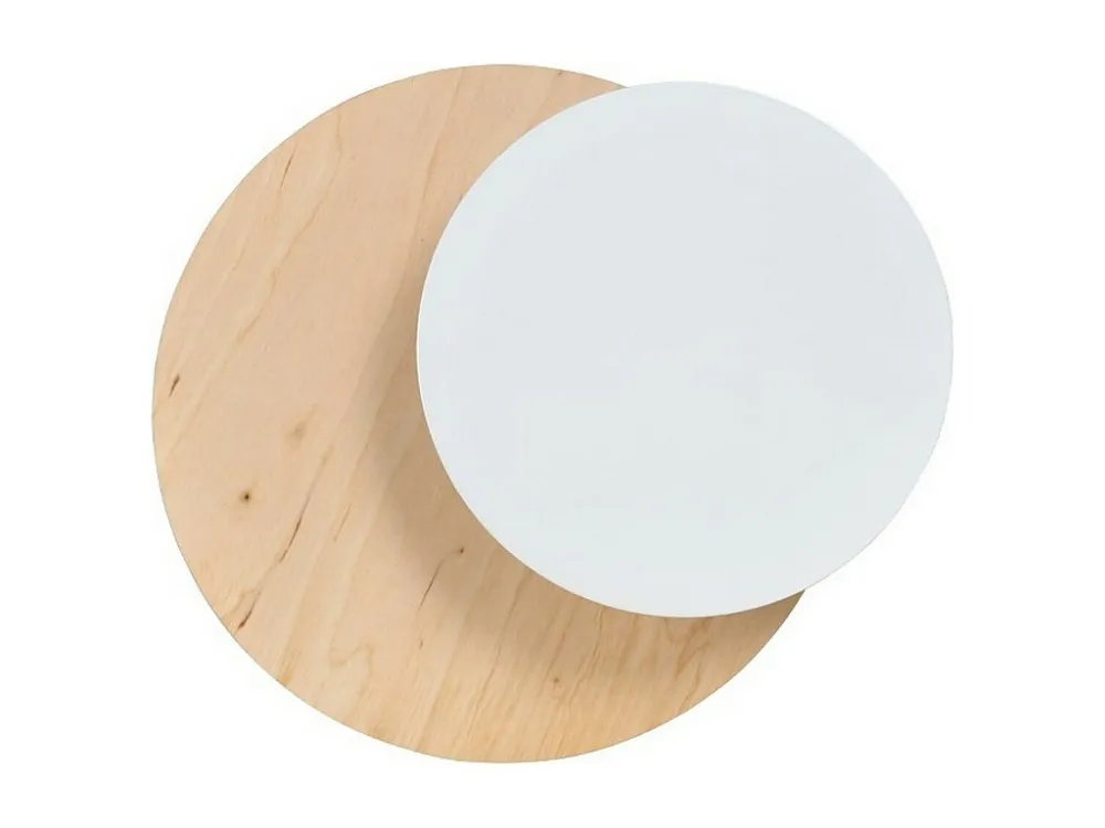 Candeeiro de Parede Circle, Branco, 22x20x13 cm, EPIKASA