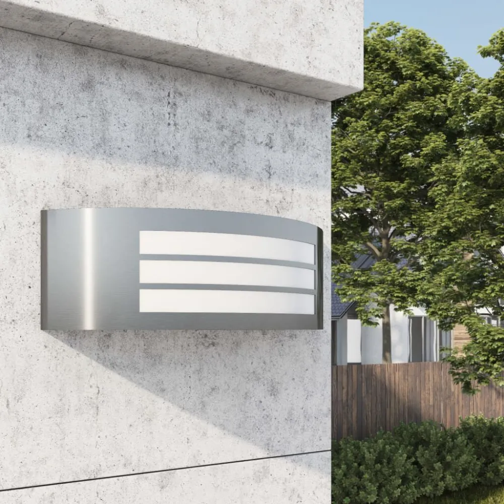 Candeeiro de parede exterior ço inoxidável para Jardim e Pátio