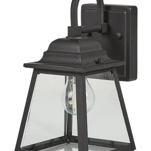 Candeeiro de parede preto 33 cm GARRY