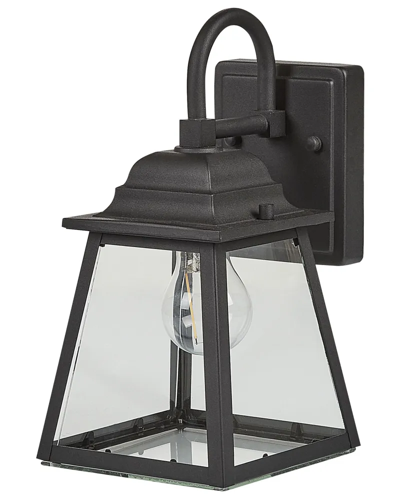 Candeeiro de parede preto 33 cm GARRY