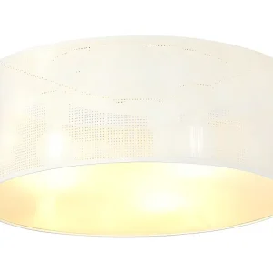 Candeeiro de Teto Aston, Branco, 50x20x50 cm, EPIKASA