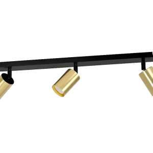 Candeeiro de Teto Zen, Preto, 72x18x6 cm, EPIKASA