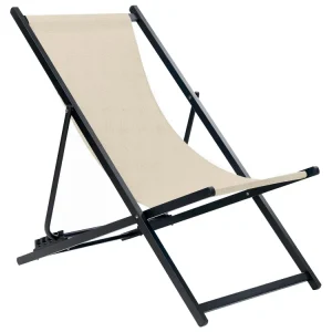 Folding Deck Chair Tom neutro LOCRI II