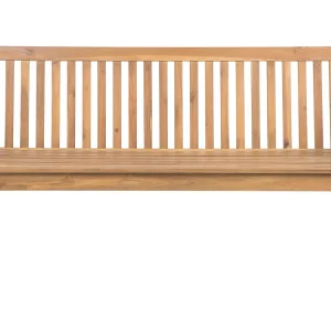 Garden Bench VIVARA Oficial Acacia Wood Light Wood