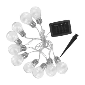 Grinalda solar 10 lâmpadas 3.8M DIXY