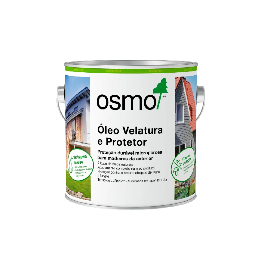 Óleo Branco Velatura para Aplicação Exterior Osmo 2,5L - Ref. 900 | Autônomo | Recarregável