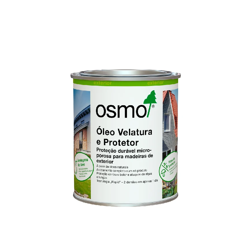 Óleo Carvalho Visível Velatura para Aplicação Exterior Osmo 750ml - Ref. 732
