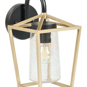 Luminária de Parede Externa Outdoor Wall Light Ouro ORDIE
