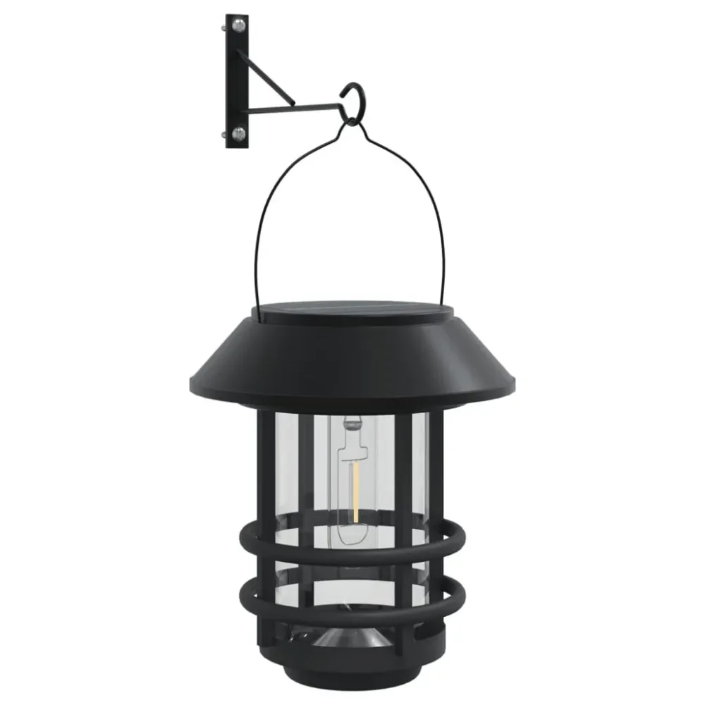 Luz de Passagem Candeeiros de parede solares para exterior 2 pcs branco
