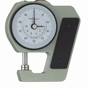Medidor de espessura Vogel Germany, sonda forma F, 0 - 10 mm, profundidade do suporte: 18 mm, 240404-F