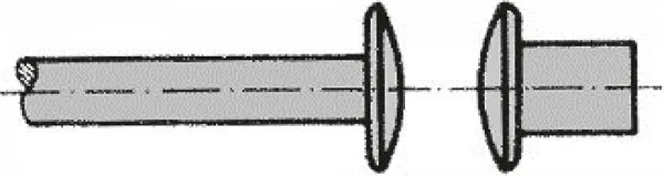 Medidor de espessura Vogel Germany, sonda forma F, 0 - 10 mm, profundidade do suporte: 18 mm, 240404-F