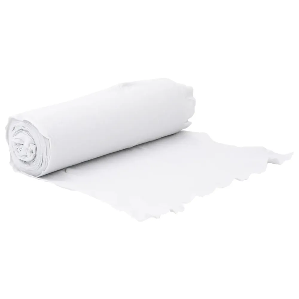 Membrana de geotêxtil 1x10 m fibra de poliéster branco