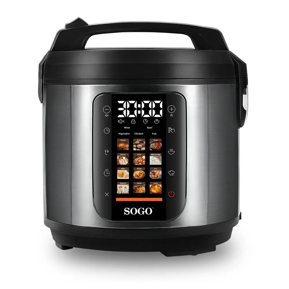 Panela Multifunções SOGO OLLSS10615 | 5L, Ecrã LED, 14 Funções