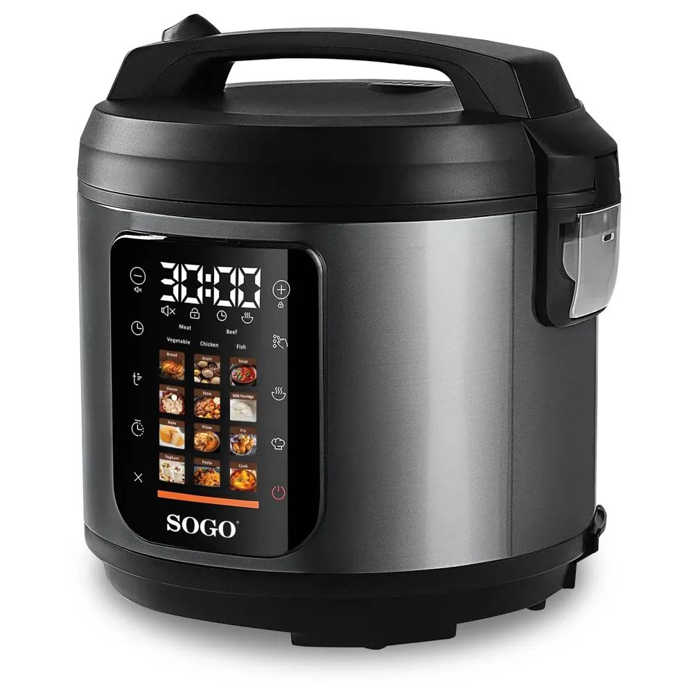 Panela Multifunções SOGO OLLSS10615 | 5L, Ecrã LED, 14 Funções