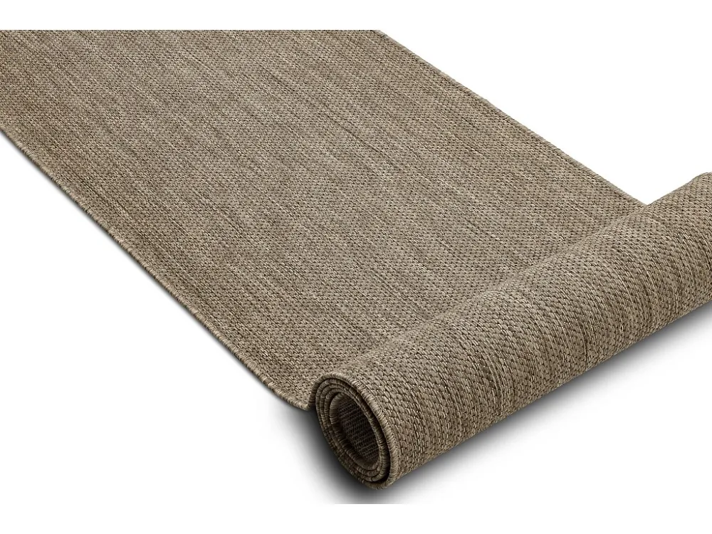 PASSADEIRA SIZAL FLOORLUX modelo 20433 cinzento fosco Cor sólida 120x240 cm