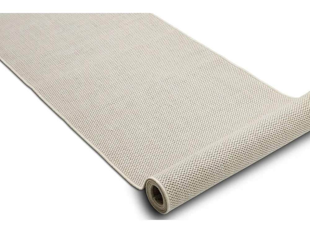 PASSADEIRA SIZAL FLOORLUX modelo 20433 creme Cor sólida 100x100 cm