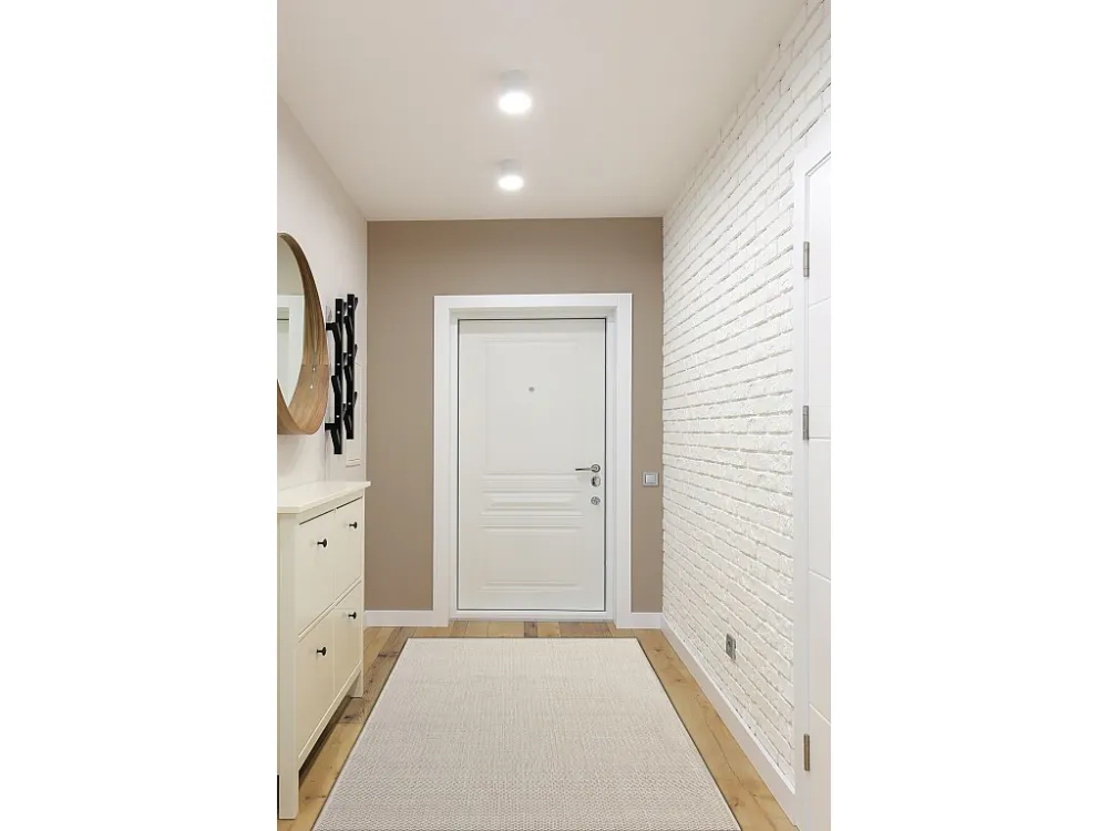 PASSADEIRA SIZAL FLOORLUX modelo 20433 creme Cor sólida 100x100 cm
