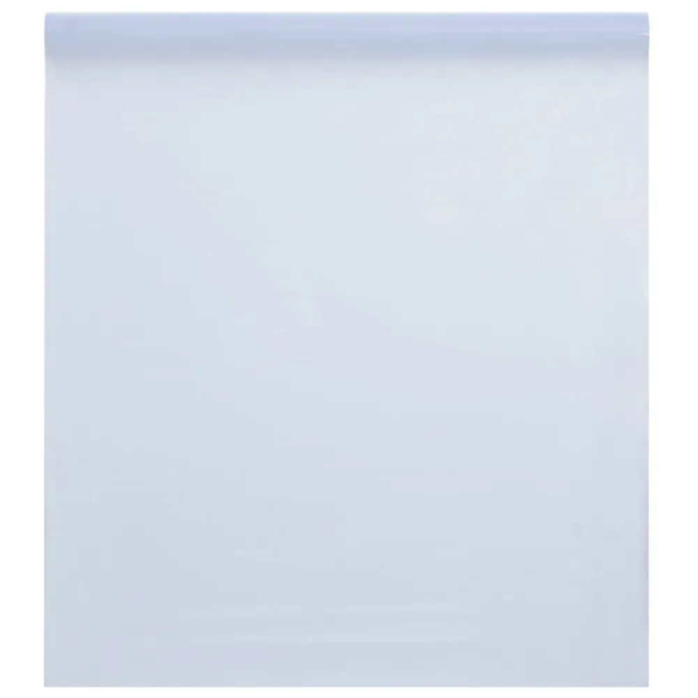 Película janela estática 45x1000 cm PVC branco transpar. fosco