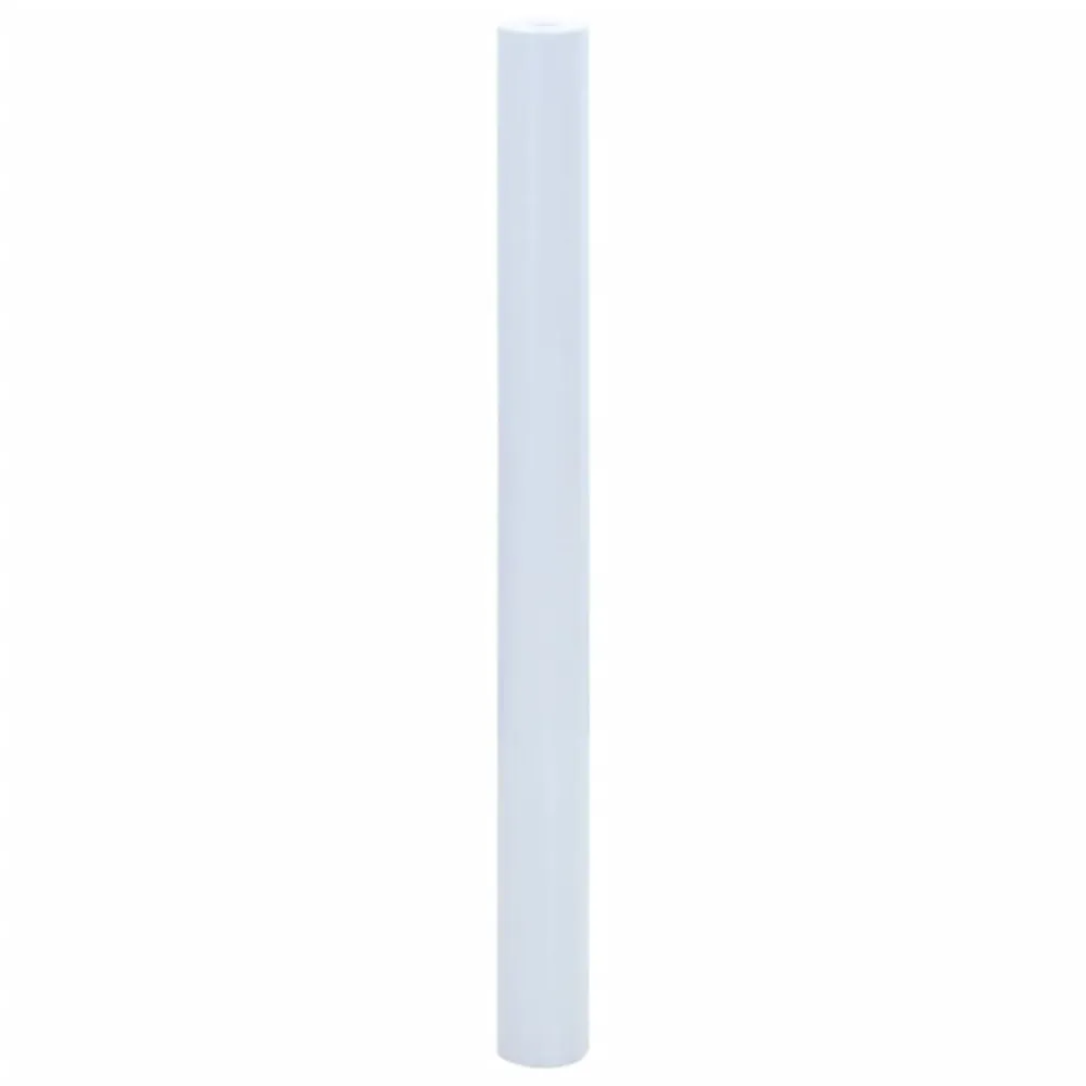 Película janela estática 45x1000 cm PVC branco transpar. fosco