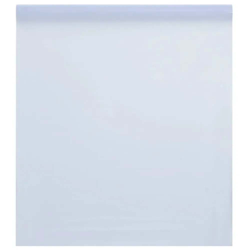 Película janela estática 45x1000 cm PVC branco transpar. fosco