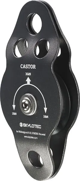 Polia defletora Skylotec com olhal CASTOR, cinta 2,5m, H-201