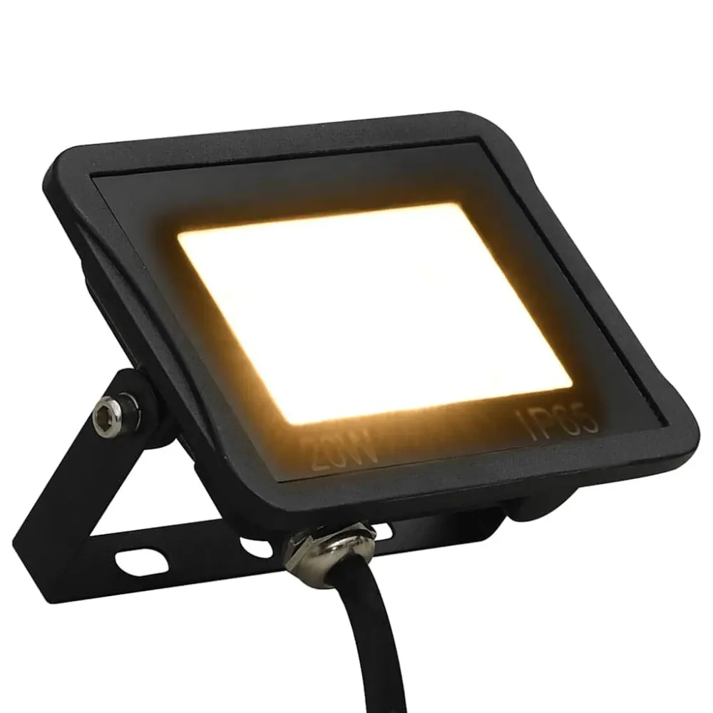 Projetor com iluminação LED 20 W branco abrasador