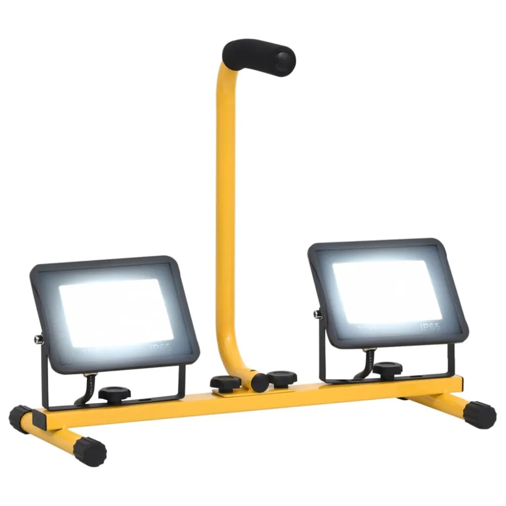 Projetor com iluminação LED e pega 2x30 W branco helado