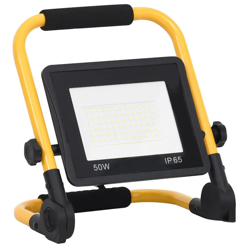 Projetor com iluminação LED e pega 50 W branco helado