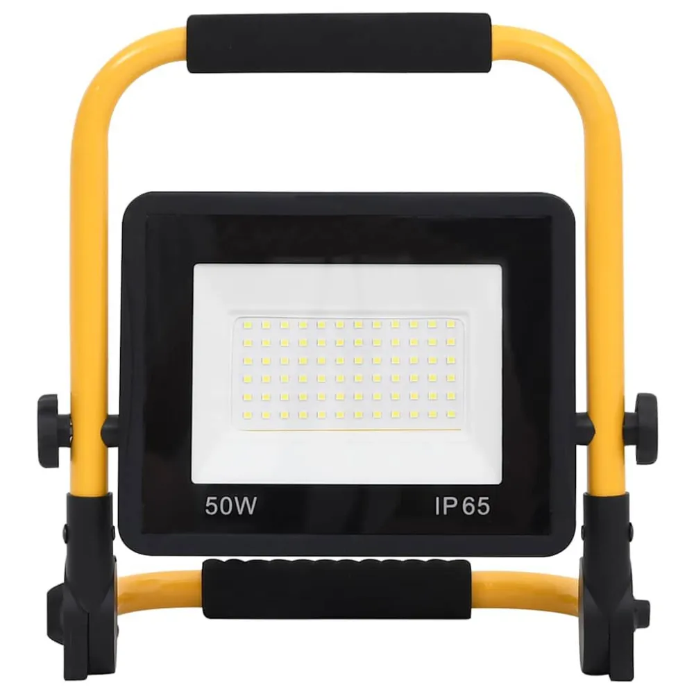 Projetor com iluminação LED e pega 50 W branco helado