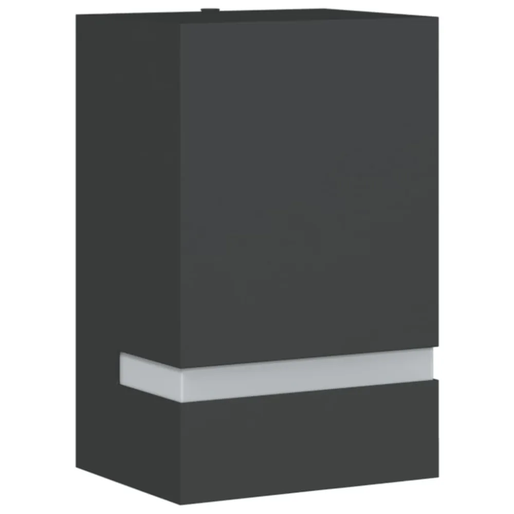 Projetor de Jardim Candeeiro de parede para exterior ço inoxidável preto