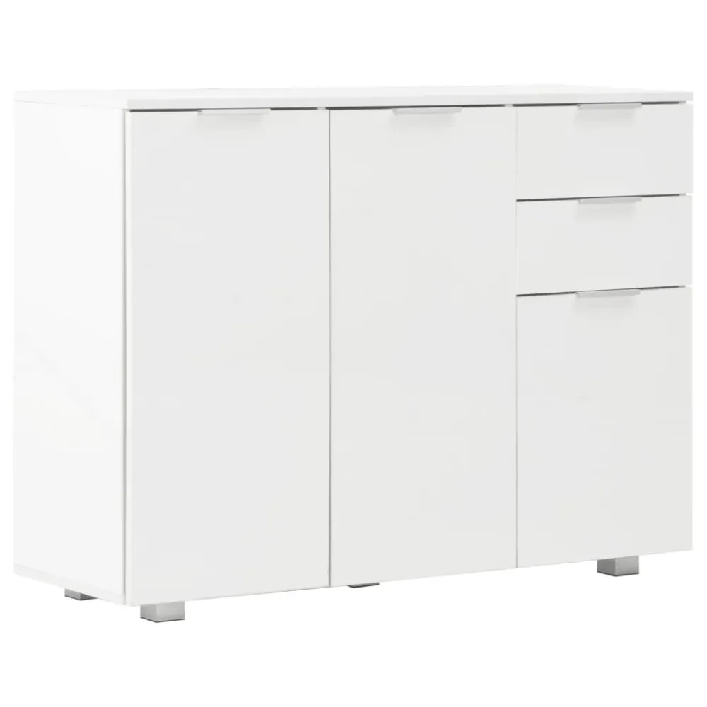 Refletor LED Solar Aparador 107x35x80,5 cm branco cintilante