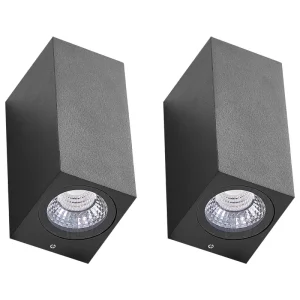 Resistente à Intempérie Set 2 Outdoor LED Wall Lights Onix ANDREWS