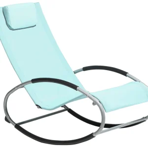 Rocking Sun Lounger Light Anil CAMPO