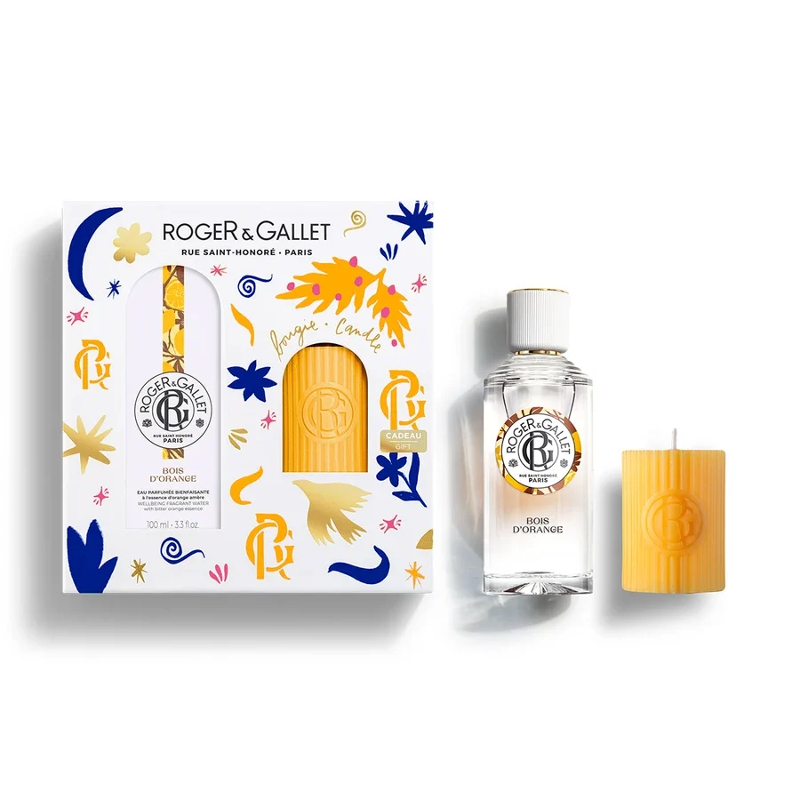Roger&Gallet Coffret Natal - Água Perfumada Bois d'Orange + Vela BOIS D'ORANGE